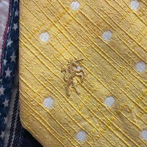 Yellow Polka Dot Bedding by Ralph Lauren